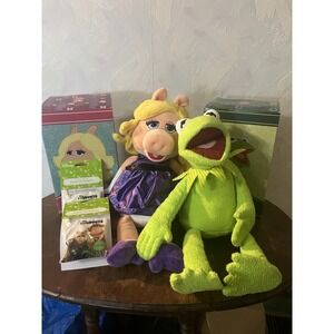Scentsy Buddy Miss Piggy & Kermit the Frog Muppets-Disney Set-with Scent Packs